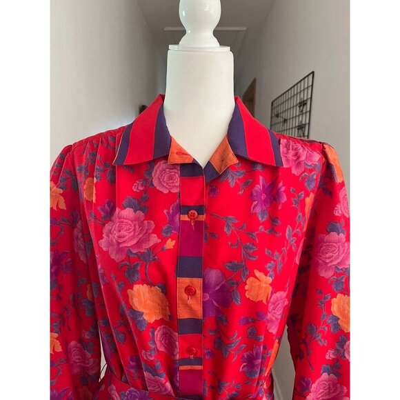 EUC Vintage Country Miss Floral Dress - Picture 3 of 8